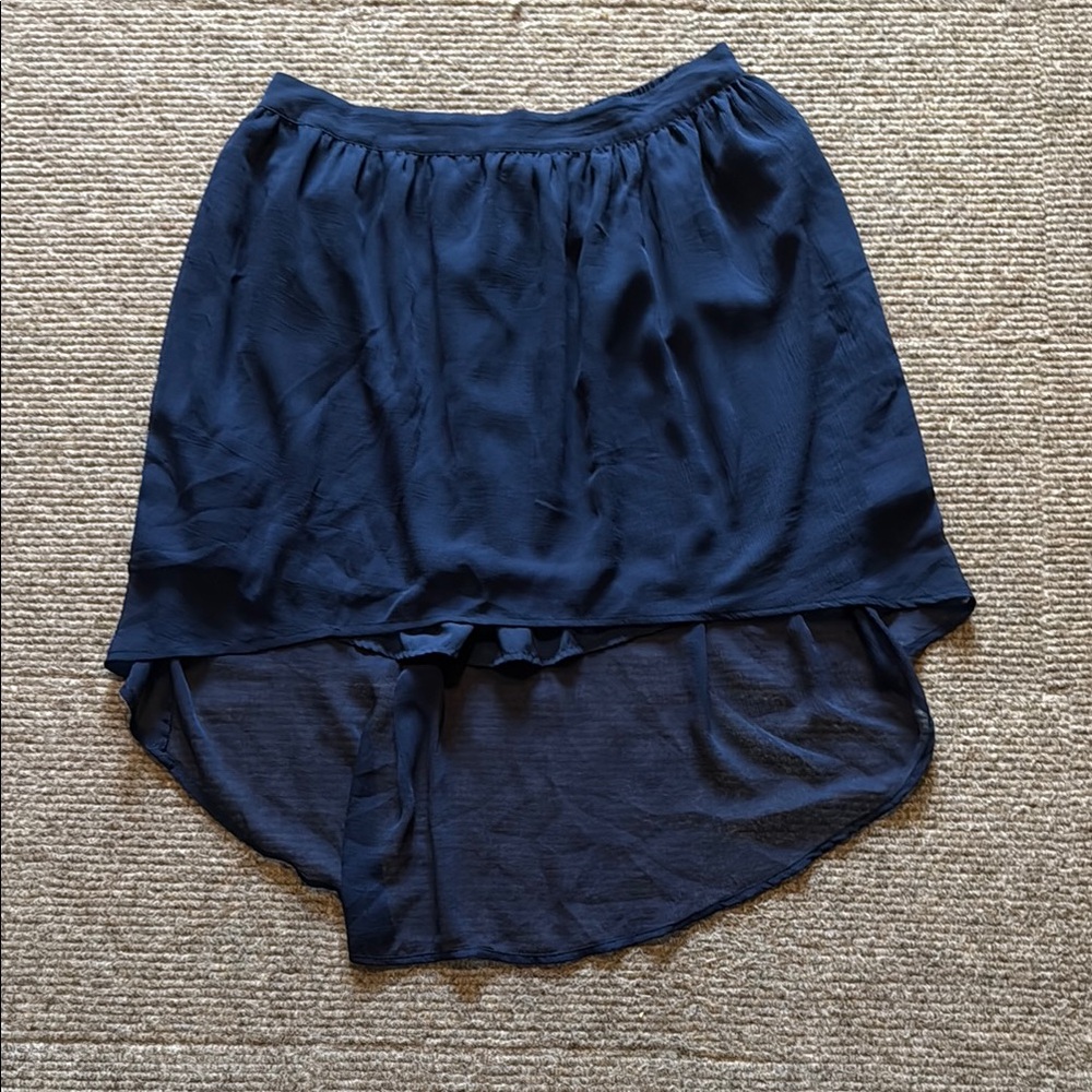 Converse Navy Hi Low Skirt size XL